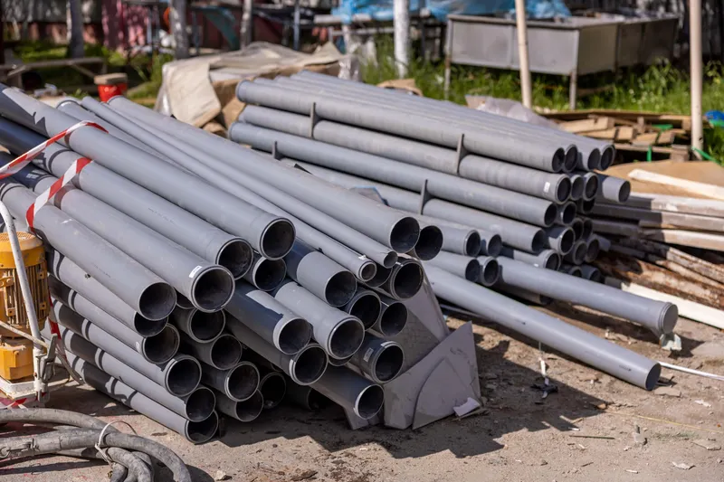 Cast Iron & Early PVC Drain Lines From the 1940s-1969 Build Wave